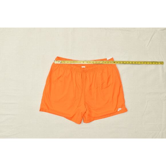 NEW Nike Running Shorts XXL Orange Standard Fit Above Knee Length Basketball - Picture 2 of 8